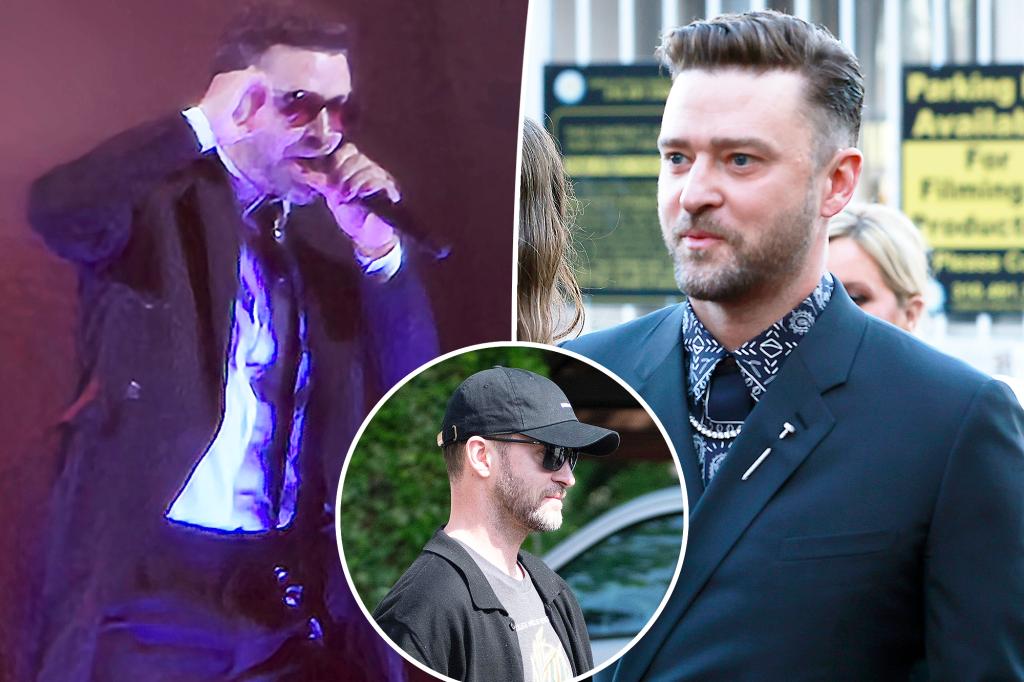 Justin Timberlake có đôi mắt ‘đỏ ngầu’, khẳng định anh chỉ uống ‘một ly martini’ trước khi DWI bị bắt: cảnh sát