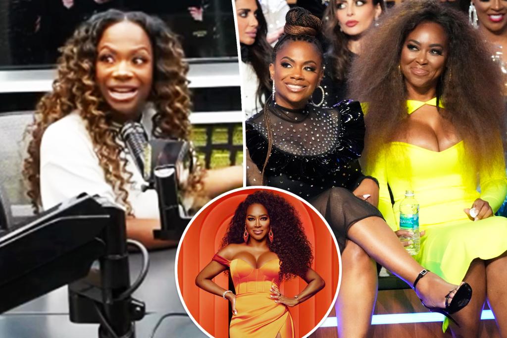 Kandi Burruss chỉ trích việc đình chỉ ‘RHOA’ của Kenya Moore sau vụ bê bối về áp phích tình dục