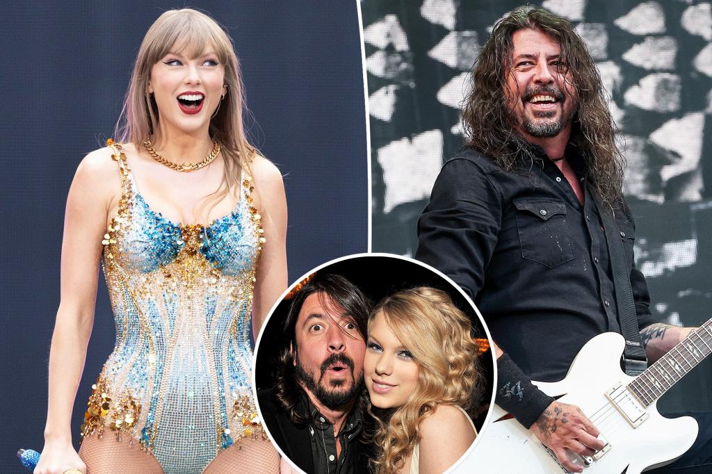 Swifties đã thuyết phục Dave Grohl của Foo Fighters che giấu chuyến lưu diễn Eras Tour của Taylor Swift