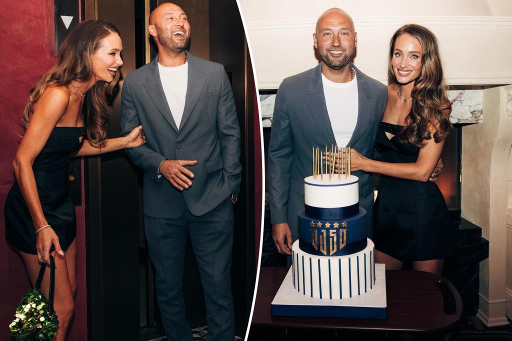 Vợ của Derek Jeter, Hannah, tổ chức bữa tiệc sinh nhật lần thứ 50 bất ngờ