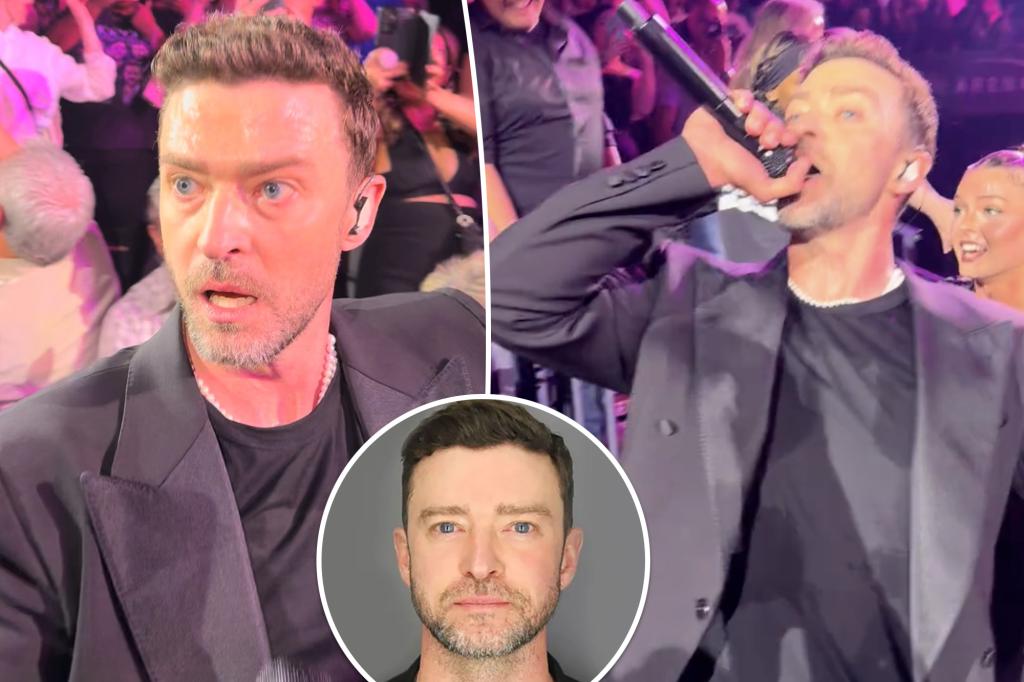 Giải thích video Justin Timberlake với đôi mắt đỏ ngầu tại buổi hòa nhạc trước khi bị DWI bắt giữ