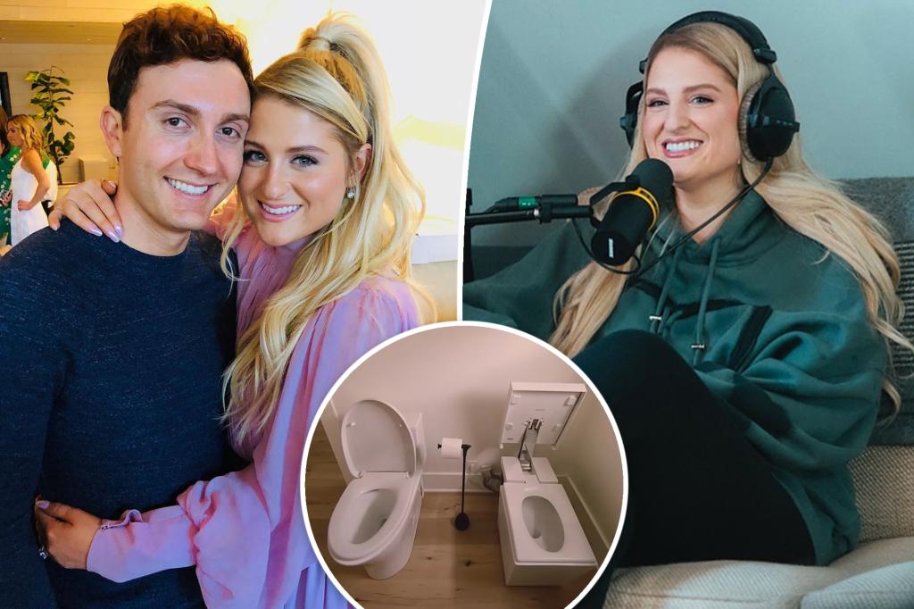 Meghan Trainor, Daryl Sabara đang cải tạo nhà vệ sinh thành ‘đầu gối kề đầu gối’