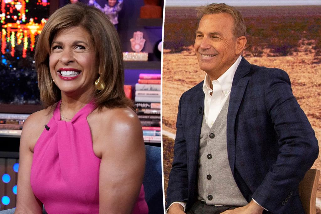 Hoda Kotb cho biết cô sẵn sàng hẹn hò với Kevin Costner sau khi biết người hâm mộ đang “ship” họ