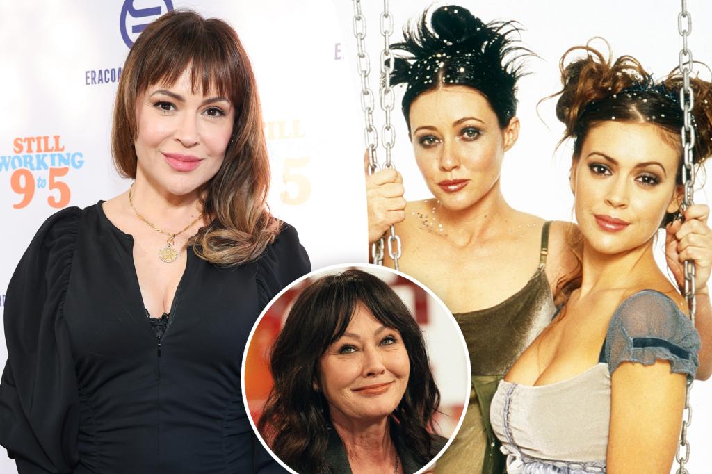 Alyssa Milano phản ứng trước cái chết của bạn diễn Shannen Doherty trong ‘Charmed’