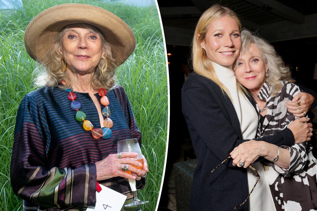 Blythe Danner rời sự kiện từ thiện ở Hamptons bằng xe cứu thương, Gwyneth Paltrow cho biết mẹ cô “ổn”