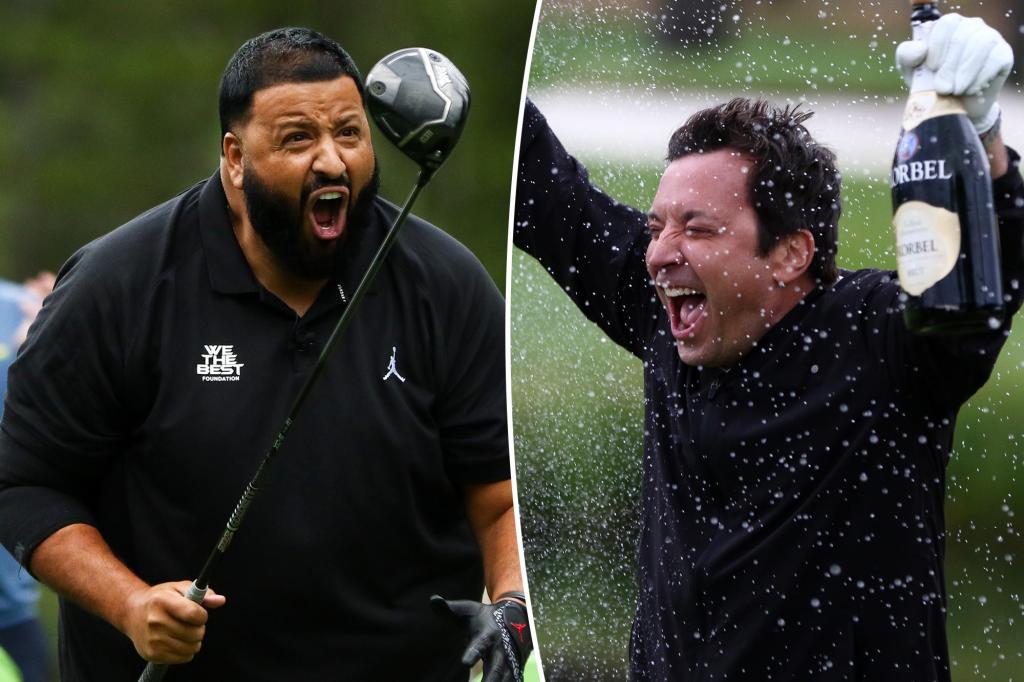 Jimmy Fallon đánh bại DJ Khaled trong trận đấu golf Cardigan Classic