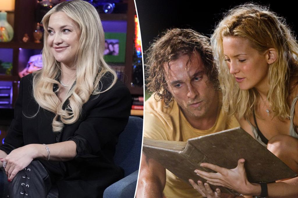 Kate Hudson thừa nhận cô không dùng chất khử mùi giống như Matthew McConaughey