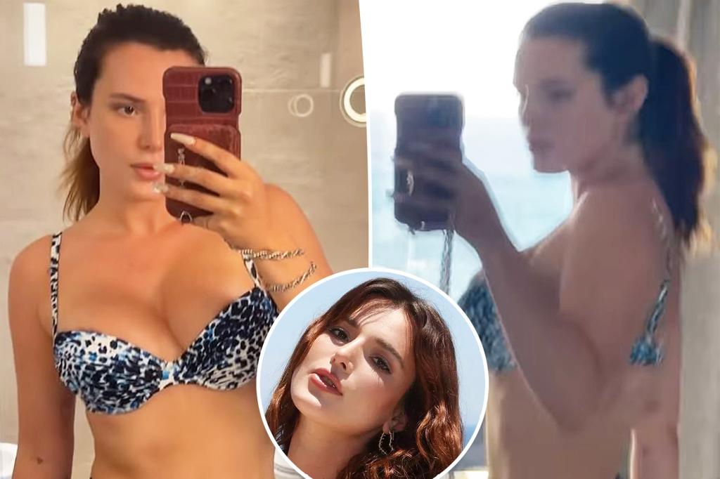 Bella Thorne mặc bikini chỉ trích Ozempic vì đặt ra ‘tiêu chuẩn sắc đẹp điên rồ’