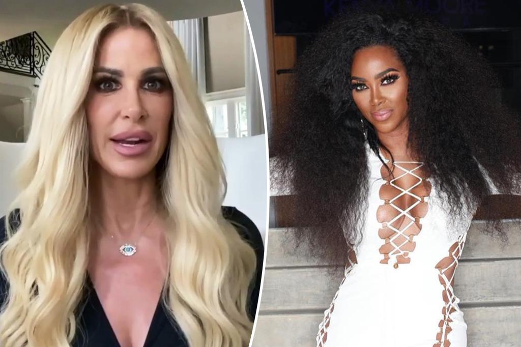 Kim Zolciak ăn mừng việc Kenya Moore bị sa thải khỏi ‘RHOA’