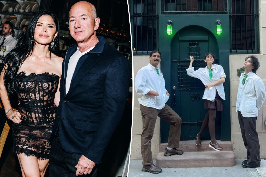 Jeff Bezos, Lauren Sanchez và những người bạn đã đến Frog Club và mua một món đồ trị giá 1000 đô la