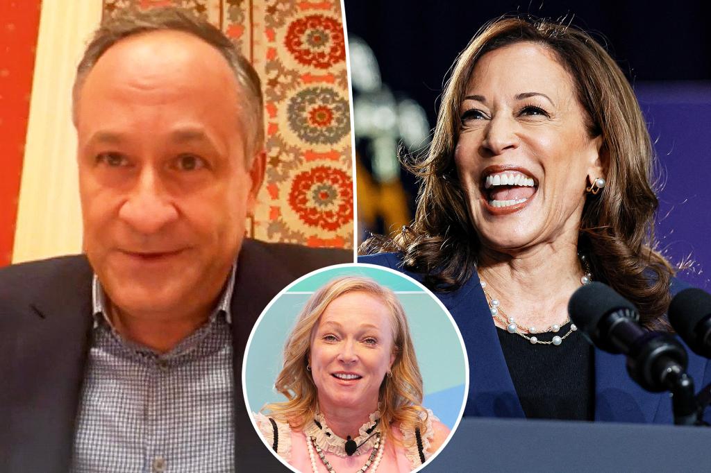 Vợ cũ của Doug Emhoff, Kerstin, đang “chiến đấu” với Kamala Harris, ông nói