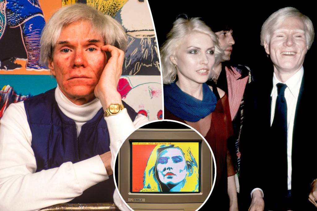 Bức chân dung thất lạc từ lâu của Andy Warhol về Debbie Harry được rao bán