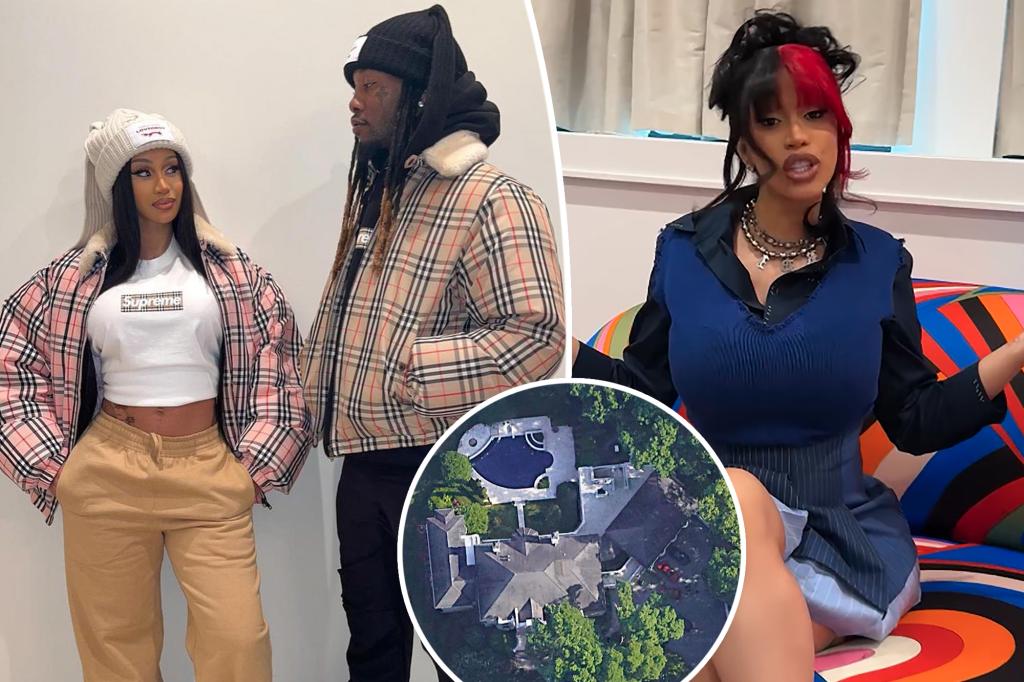 Cardi B phủ nhận tin đồn ngôi biệt thự trị giá 5 triệu đô la của cô và Offset ở Atlanta đang bị tịch thu