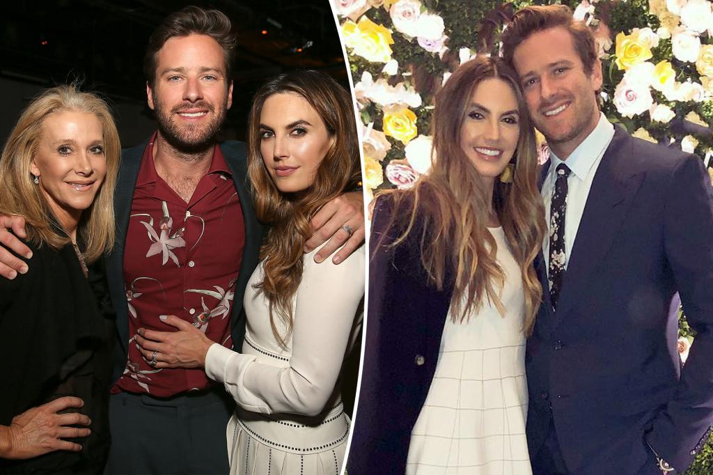 Mẹ của Armie Hammer giải thích lý do bà tha thứ cho Elizabeth Chambers