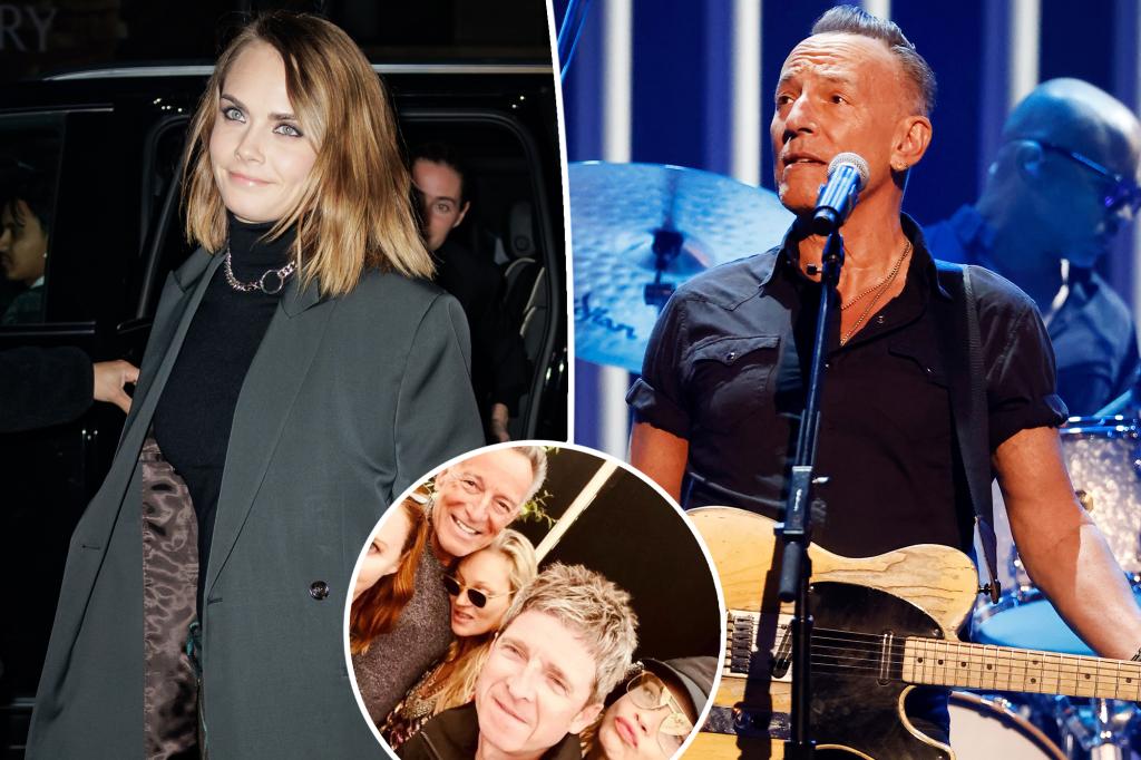 Cara Delevingne không biết Bruce Springsteen là ai khi cô gặp, chụp ảnh với anh ấy