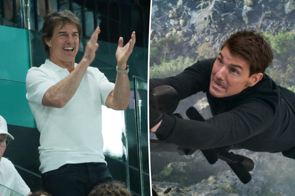 Tom Cruise thực hiện pha nguy hiểm đáng kinh ngạc tại Thế vận hội Paris 2024