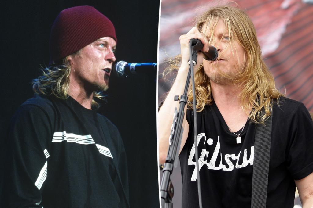 Thủ lĩnh nhóm Puddle of Mudd Wes Scantlin bị cảnh sát xịt hơi cay sau khi bị cáo buộc chống lại lệnh bắt giữ