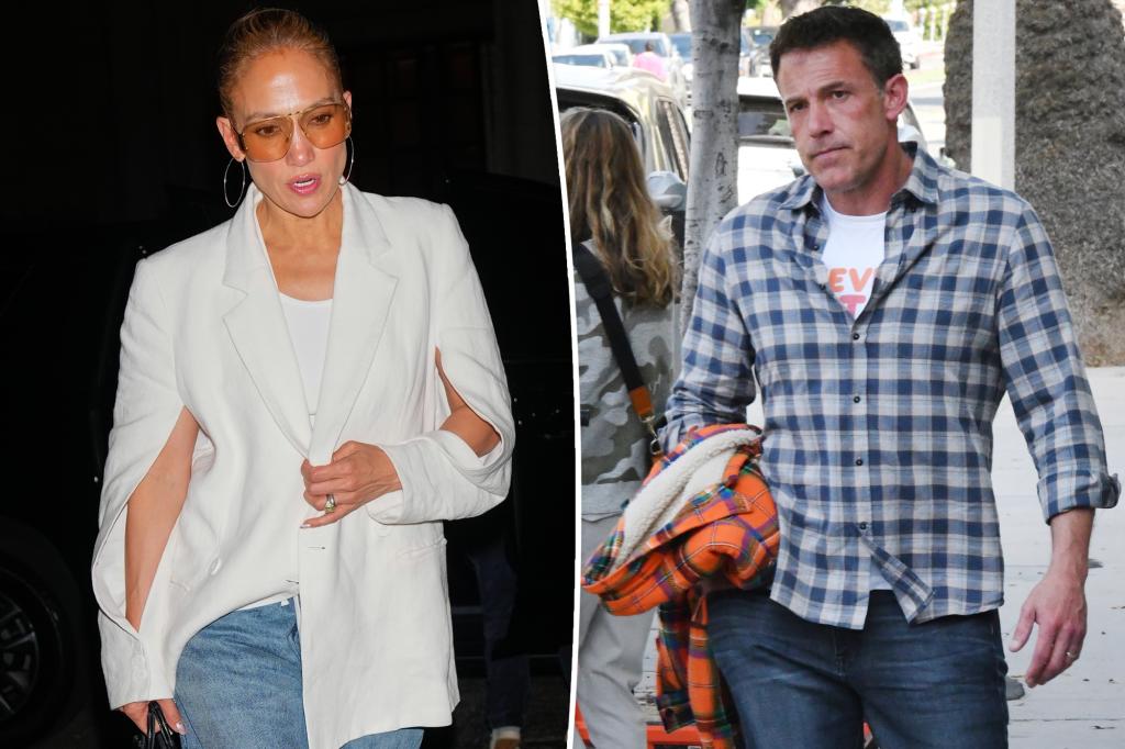 Jennifer Lopez và Ben Affleck không nói chuyện với nhau vì tin đồn ly hôn vẫn tiếp diễn: báo cáo