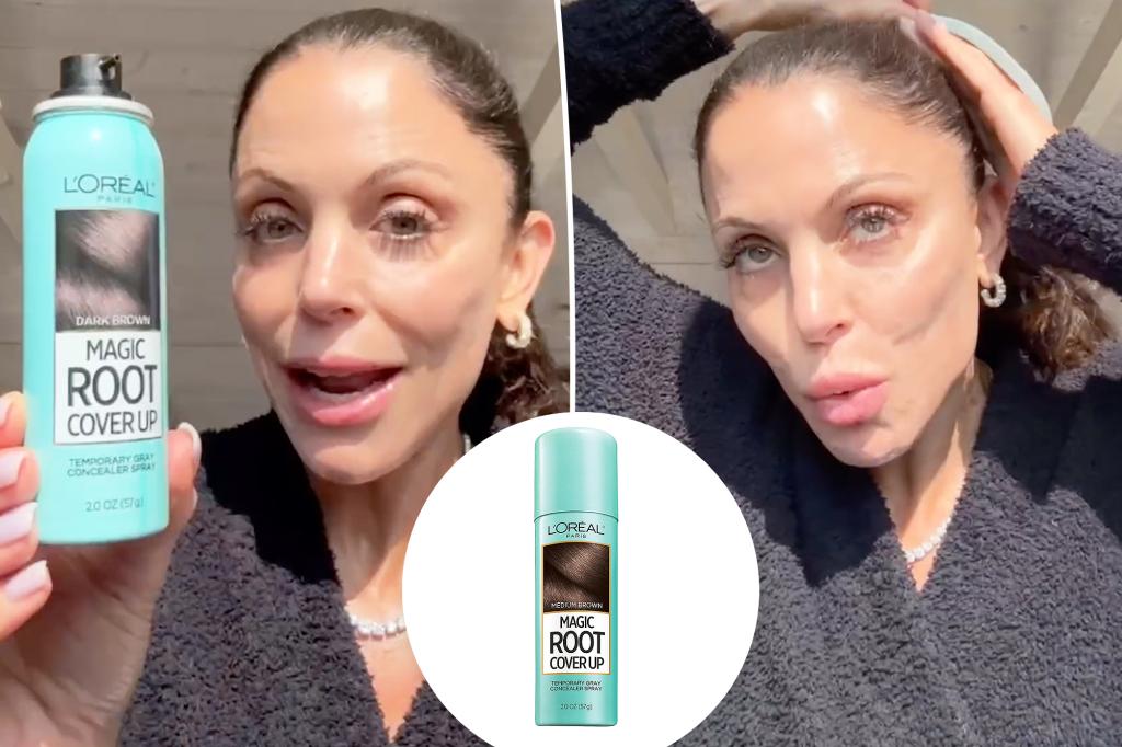 Bethenny Frankel gọi loại xịt che phủ chân tóc giá 10 đô la này là ‘vũ khí bí mật’ của cô