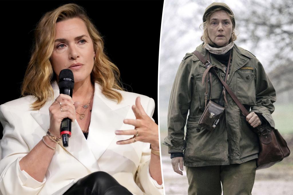 Kate Winslet tiết lộ cô được khuyến khích “che đi những ngấn mỡ bụng” khi quay phim “Lee”