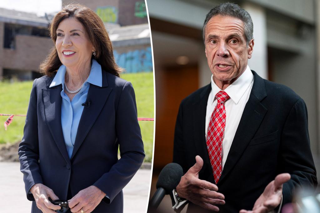 Thống đốc Kathy Hochul, cựu Thống đốc Andrew Cuomo ở Hamptons