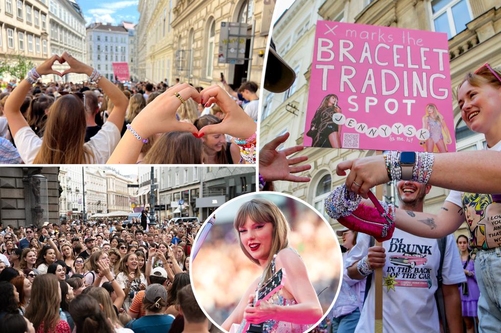 Người hâm mộ Taylor Swift đau khổ tụ tập ở Vienna sau khi âm mưu khủng bố bị phá vỡ