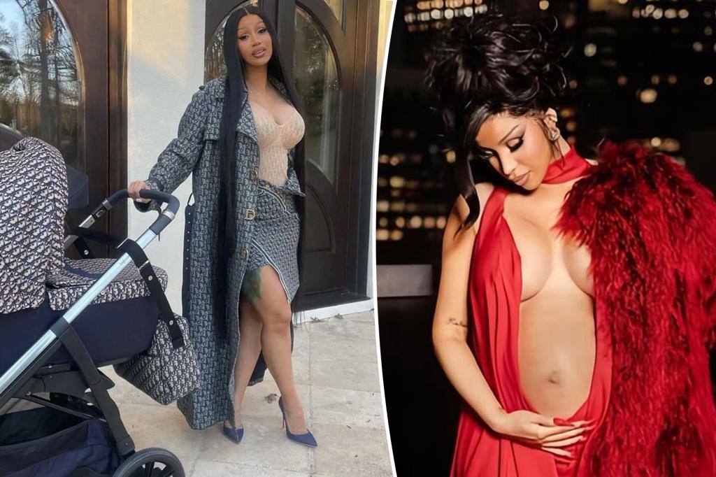 Cardi B mang thai tiết lộ ‘tai nạn bất ngờ’ suýt dẫn đến sảy thai