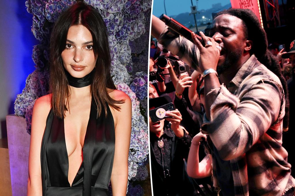 Emily Ratajkowski dường như xác nhận cô đang hẹn hò với Shaboozey bằng cách xuất hiện tại buổi tiệc mùa hè của anh ấy tại Z100