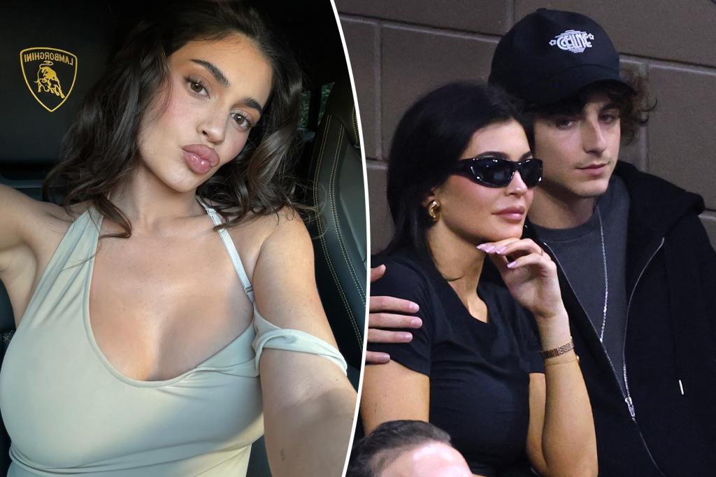 Kylie Jenner, Timothée Chalamet rời khỏi máy bay phản lực sau chuyến đi mừng sinh nhật