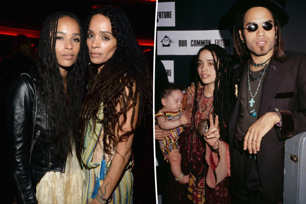 Zoë Kravitz hối hận khi rời xa mẹ Lisa Bonet để sống với bố Lenny sau khi họ ly hôn