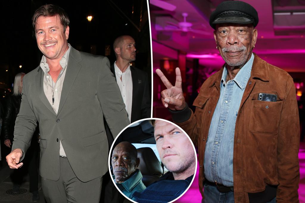 Luke Hemsworth nói đùa rằng anh đã dạy Morgan Freeman ‘mọi thứ anh biết’ về diễn xuất