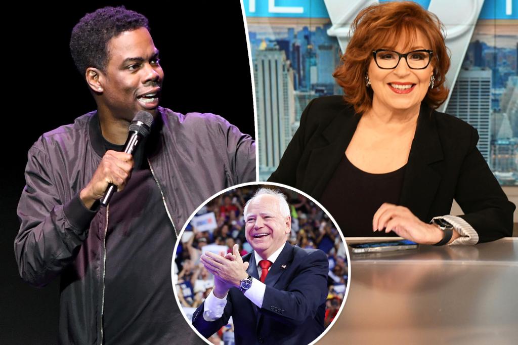 Chris Rock, Joy Behar có mặt trong đám đông để xem ứng cử viên Phó Tổng thống Tim Walz tại sự kiện gây quỹ 150.000 đô la cho mỗi vé tại Hamptons