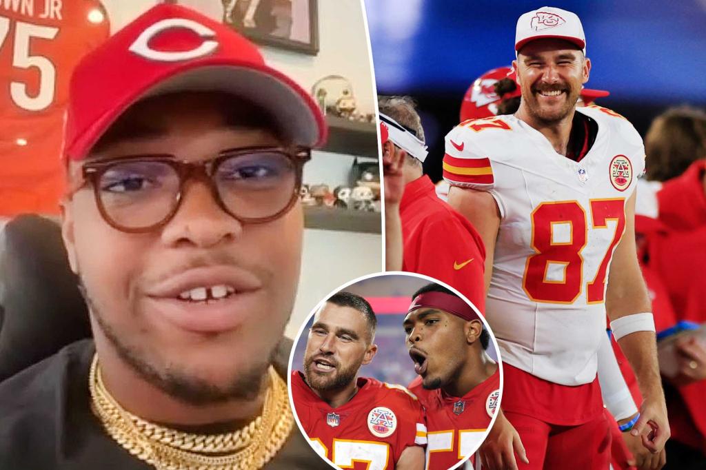 Ngôi sao NFL Orlando Brown Jr. nói về sự ngưỡng mộ dành cho Travis Kelce sau khi rời Chiefs