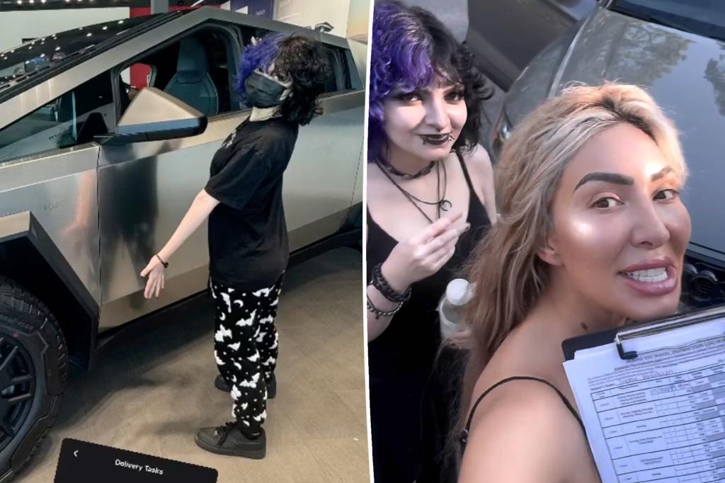 Ngôi sao ‘Teen Mom’ Farrah Abraham mua cho con gái Sophia, 15 tuổi, một chiếc Tesla Cybertuck