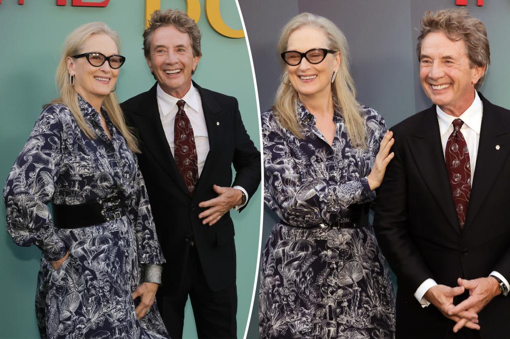 Meryl Streep và Martin Short ‘chắc chắn có vẻ bên nhau’ tại bữa tiệc ra mắt theo lời kể của nhân chứng