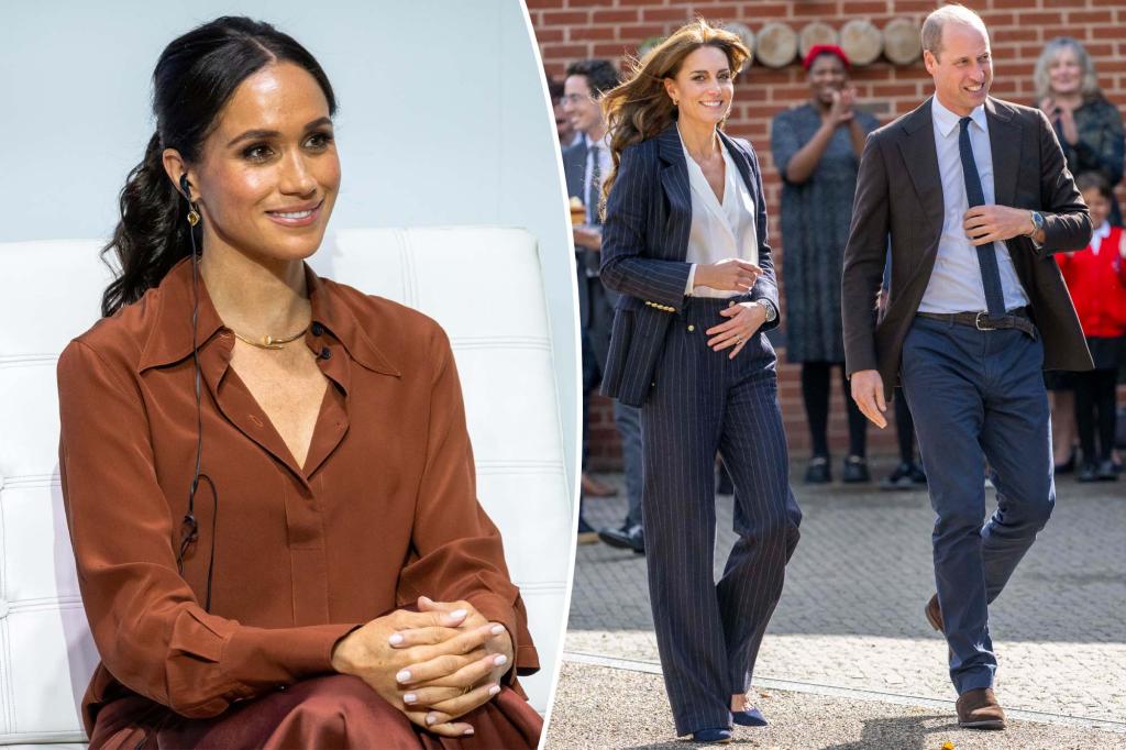 Meghan Markle không ‘có bất kỳ cảm xúc tiêu cực nào’ về Hoàng tử William và Kate Middleton