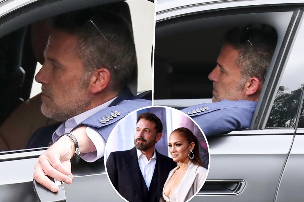 Ben Affleck trông căng thẳng giữa tin đồn ly hôn của Jennifer Lopez và Kick Kennedy