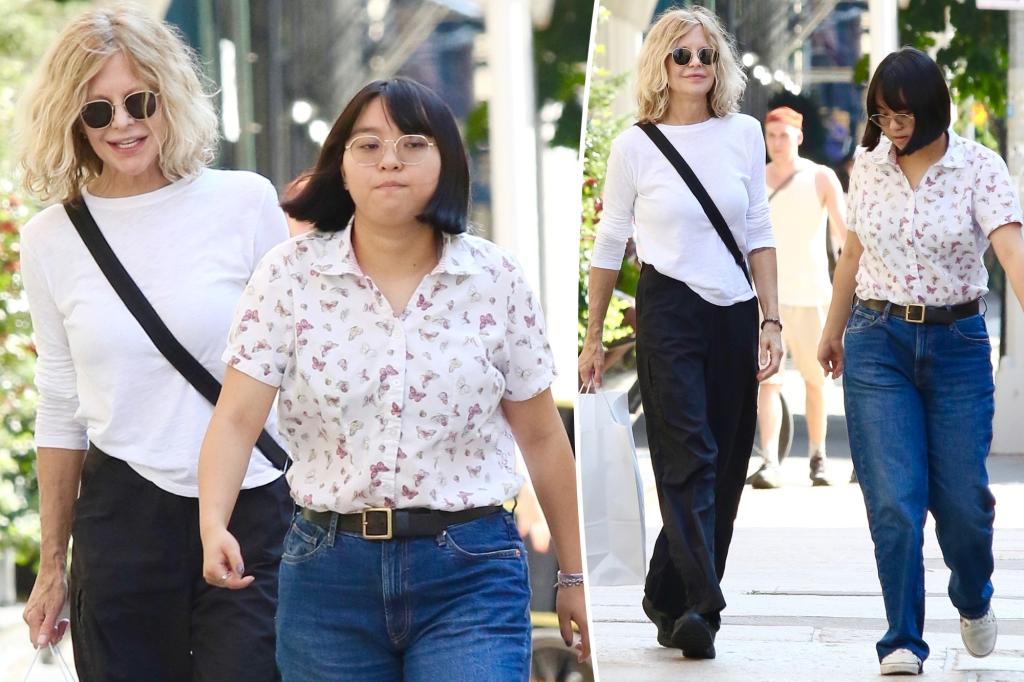 Meg Ryan tận hưởng buổi đi mua sắm hiếm hoi cùng con gái Daisy, 20 tuổi, ở NYC