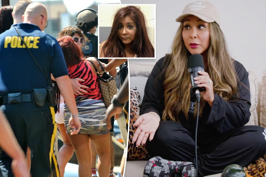 Snooki tuyên bố các nhà sản xuất ‘Jersey Shore’ đã yêu cầu cảnh sát bắt giữ cô