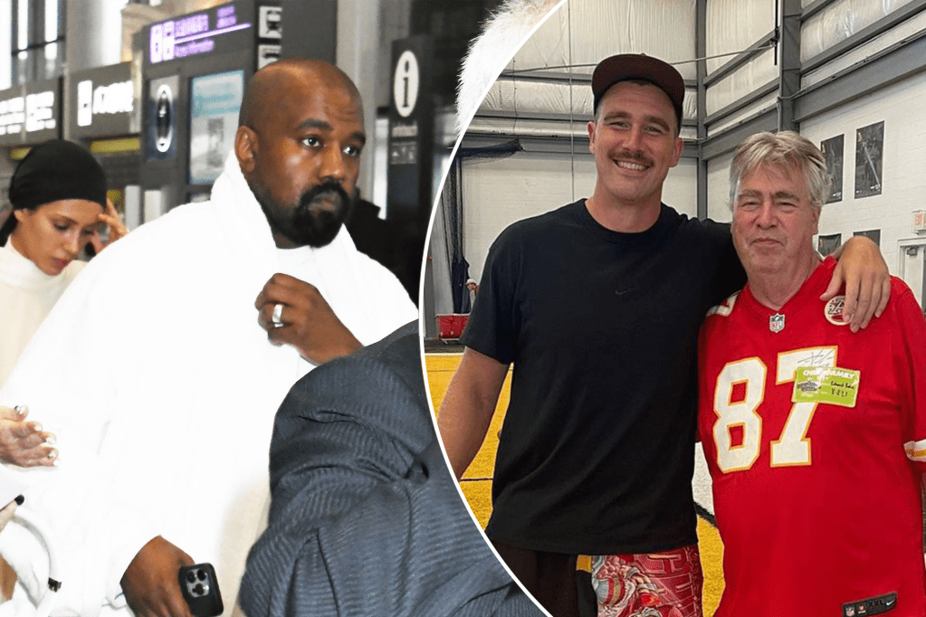 Bố của Travis Kelce phản ứng gay gắt với lời bài hát về Taylor Swift và con trai trong ‘Vultures 2’ của Kanye West