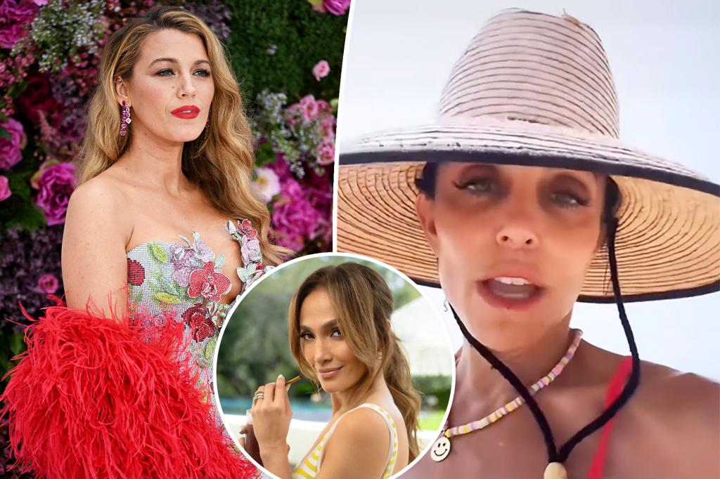 Bethenny Frankel so sánh Blake Lively với Jennifer Lopez