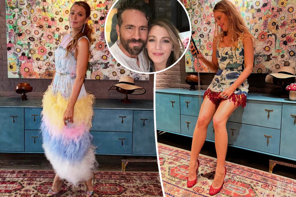 Blake Lively xuất hiện hiếm hoi trong căn hộ ở New York cùng Ryan Reynolds