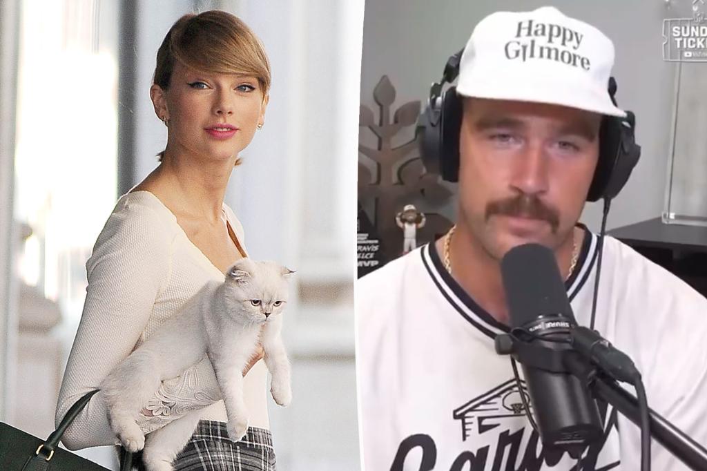 Người hâm mộ Taylor Swift nghĩ rằng chú mèo của cô đã xuất hiện lần đầu trên podcast ‘New Heights’ của Travis Kelce