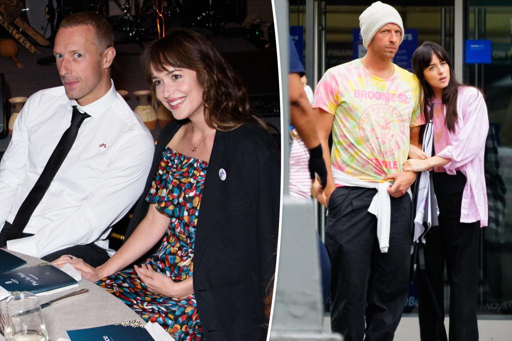 Chris Martin, Dakota Johnson chia tay, chấm dứt đính hôn