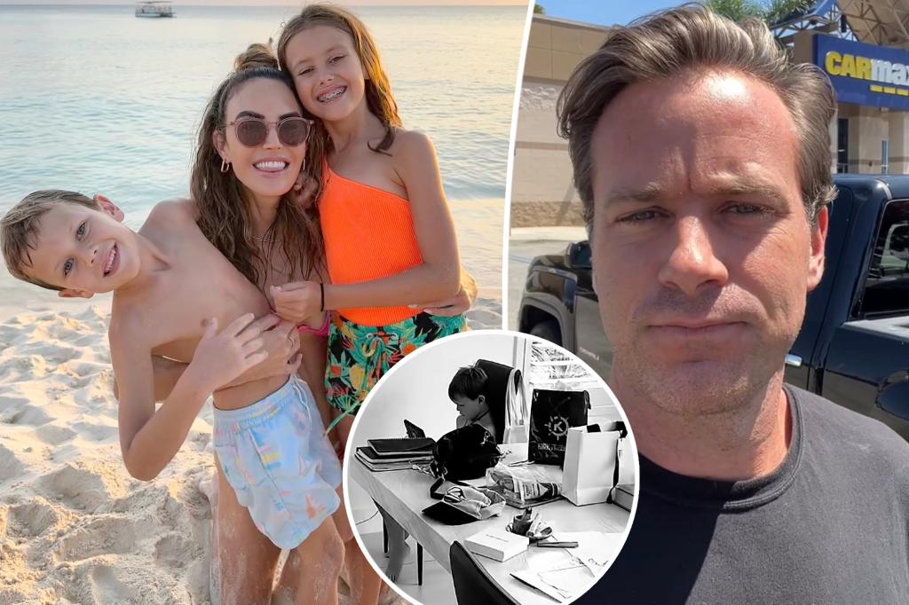 Elizabeth Chambers chuyển nhà lần thứ 5 trong 5 năm khi Armie Hammer bán xe