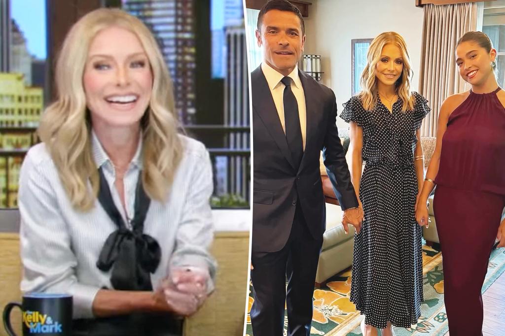 Con gái của Kelly Ripa, Lola Consuelos mượn chiếc váy 30 năm tuổi của mẹ