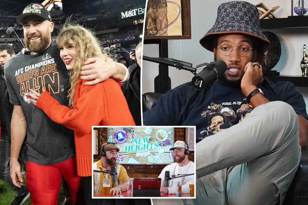 Cầu thủ Ravens chế giễu Travis Kelce, ghi nhận Taylor Swift là người mang lại thành công