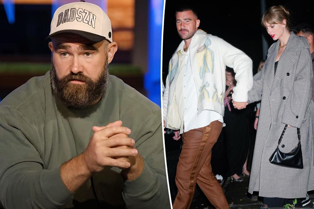 Jason Kelce nói về tâm lý của Travis khi bắt đầu mối tình với Taylor Swift