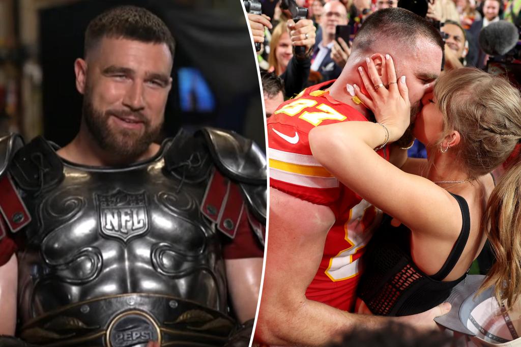 Travis Kelce thích thú khi được trở thành ‘người tình’ của Taylor Swift