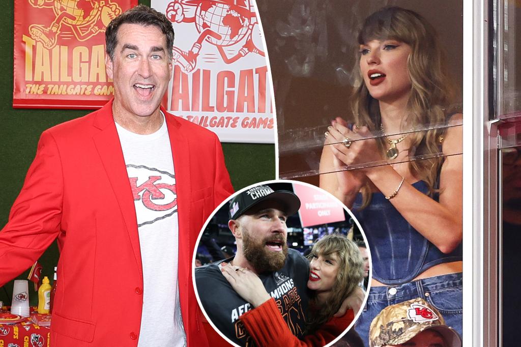 Người hâm mộ cuồng nhiệt của Kansas City Chiefs Rob Riggle phát cuồng vì được đi chơi với Taylor Swift ‘tuyệt vời’